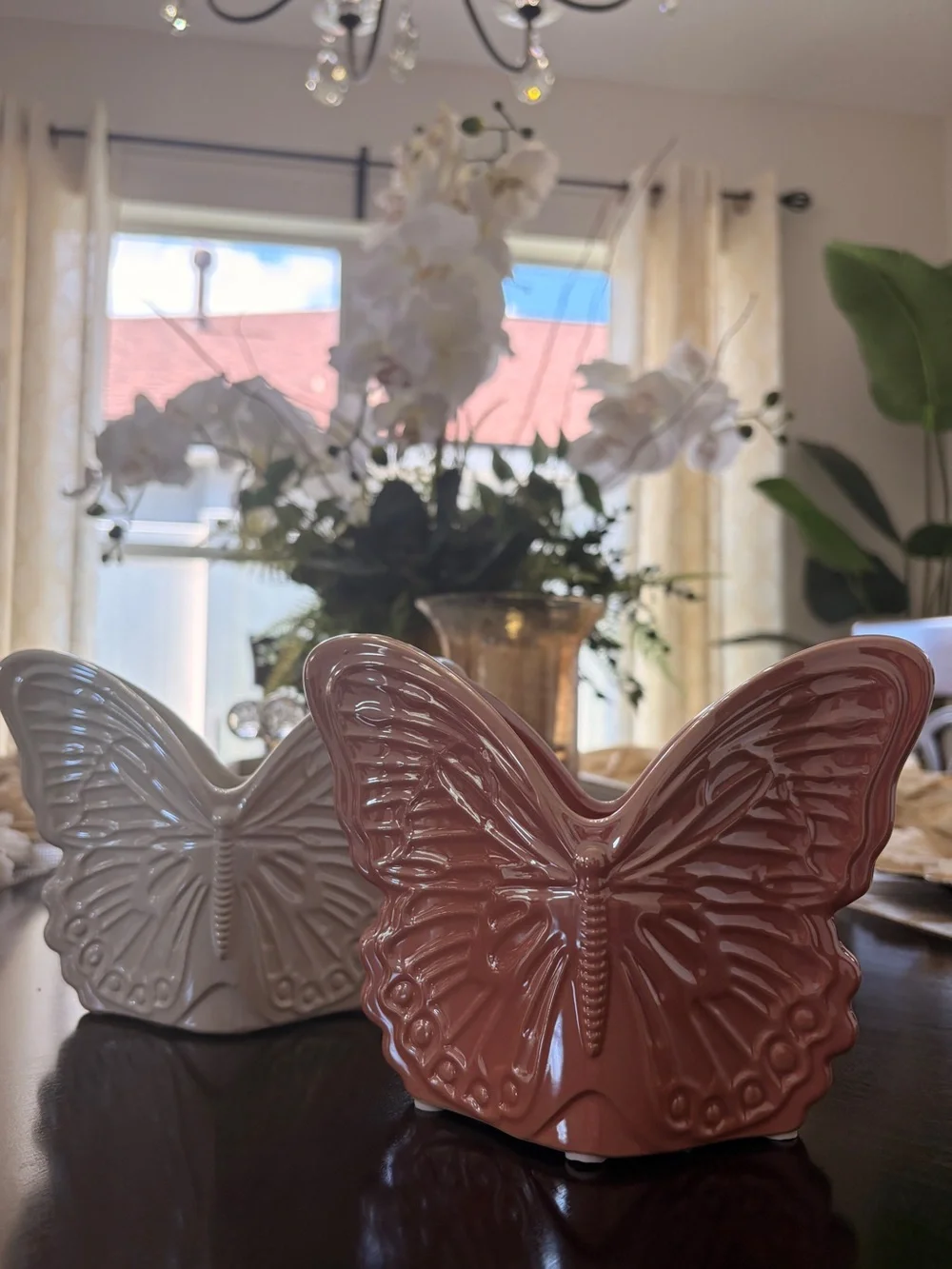 Decorative Ceramic Butterfly Vase - Pick One!!
